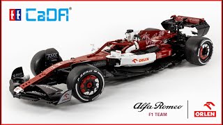 CaDA Alfa Romeo F1 Team ORLEN C42  C64005W Speed Build for Collectors  Brick Builder [upl. by Ernaldus941]