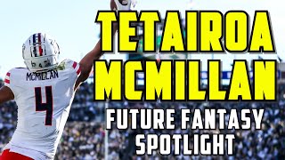 Tetairoa McMillan Scouting Report  Future Fantasy Football Prospect [upl. by Laehcar]