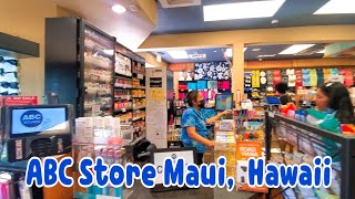 ABC store  Lahaina Maui Hawaii  All you need in one store [upl. by Saxen]