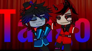 Horny Angry Tango  Alastor amp Vox  One sided radiostatic  Hazbin Hotel  Gacha Club [upl. by Elane]