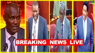 LIVE  CS Mbadi facing Tough Questions from Senators in Senate Parliament [upl. by Ellene]