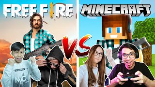 NGAJARIN KAKA KAKA MINECRAFT MAIN FREE FIRE LANGSUNG NGAJAK DUO VS DUO WKWK [upl. by Cacia]