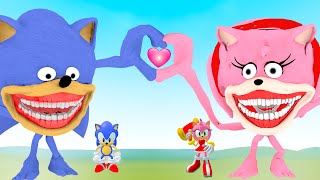 NEW THE BABY SONIC TAPES LOVE STORY WITH THE BABY AMY TAPES In Garrys Mod [upl. by Willett]