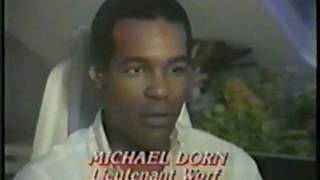 Michael Dorn Star Trek The Next Generation Pre Air Interview [upl. by Ecitnirp]