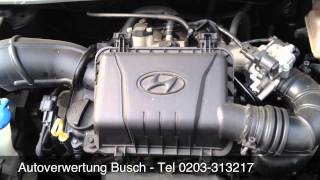 Hyundai i10 Motor quotG4HGquot 11l 49 KW [upl. by Shaine546]