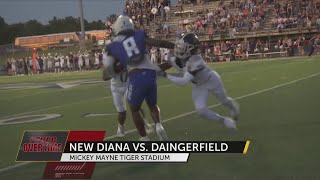 Spotlight Game Daingerfield stays undefeated in district play after win over New Diana [upl. by Adehsar68]