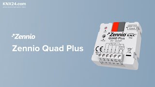 Zennio QUAD Plus  описание применение лайфхаки ZIOQUADP [upl. by Lucier]