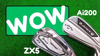 WINNER Callaway Ai200 vs Srixon ZX5 MKII [upl. by Jeni]