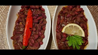 Rote Bohnen فاصوليا حمراء بطريقة سهلة ولذيذة [upl. by Donegan]