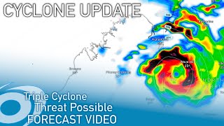 Three Tropical Cyclones are Forecast to Develop and Intensify Across Australia’s North Next Week [upl. by Wane268]