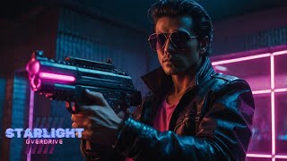 Neon Cobra synthwave cyberpunk2077 electronicmusic viralvideo video music retrowave chill [upl. by Sharpe639]