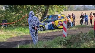 RALLY SILESIA 2024 RAJD ŚLĄSKA OCHABY FASTampSLIDES CORNER ERC RSMP [upl. by Kcirde]