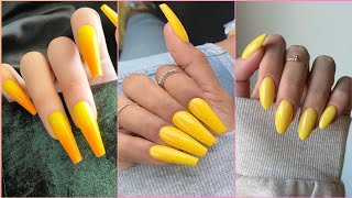 quotCreative Yellow Color Nail Art Ideas You’ll Lovequot  Amarillo 💛 arte de uñas [upl. by Nahtad]