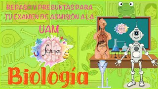 20 Preguntas de biología que han venido en el examen de admisión UAM [upl. by Niwde396]