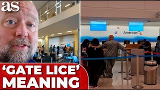 Man sparks Internet frenzy by REVEALING the startling MEANING of GATE LICE [upl. by Battat145]