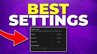 Best NVIDIA Shadowplay Recording Settings  Game Overlay [upl. by Dar]