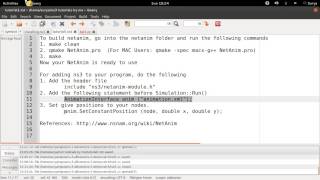 ns3 Tutorial 1 Configuring NetAnim [upl. by Chappy783]