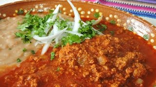 Chorizo guisado en salsa rojaRecetasdeLuzMa [upl. by Dulcinea]