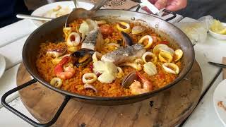 Cooking Authentic Paella Valencia A Culinary Journey  Part 1 [upl. by Padgett]