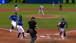 Kevin Pillar steals home [upl. by Bowes]