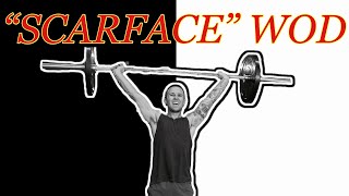 CompTrain Benchmark quotScarfacequot WOD Scaled [upl. by Adnamal735]