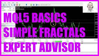 LEARN MQL5 TUTORIAL BASICS  109 SIMPLE FRACTALS EA [upl. by Mcclenaghan]