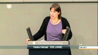 Heike Hänsel DIE LINKE Das Parteibuch ist kein Qualifikationskriterium bei Personalentscheidungen [upl. by Aneehsram871]