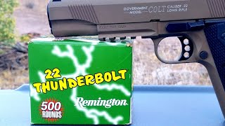 Remington Thunderbolt 22 LR Ammo Review  7Gun Test  Is It Crappy Ammo You Might Be Surprised [upl. by Evie883]