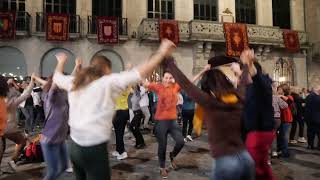 2023 411 AUDICIÓ DE SARDANES AMB LA COBLA MONTGRINS FESTA DE SANT NARCÍS GIRONA [upl. by Idnahs]