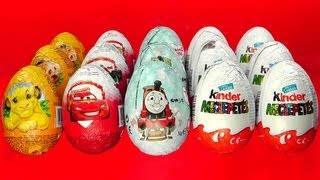 Surprise eggs Kinder Surprise Dora the Explorer Peppa Pig Mickey Mouse clubhouse huevos sorpresa [upl. by Silda]