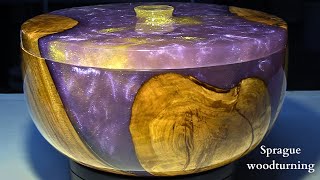 Woodturning  Checkout this Amazing Covered Dish Wow 115K Subscribers Thanks [upl. by Enilasor]