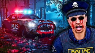 I found ABANDONED Police Car Turns Out its CURSED GTA 5 [upl. by Aroled]