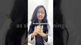 Pharmacy Skin lightening cream dangers ‼️⚠️ from a doctor 👩🏻‍⚕️😱 [upl. by Betsy]