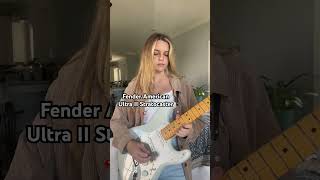 fender stratocaster fenderultra guitar musician [upl. by Melita14]