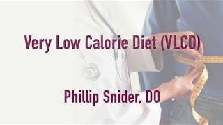 Treatment of Obesity Using a Very LowCalorie Diet VLCD [upl. by Lynette]