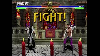 Ultimate Mortal Kombat 3 Plus Playthrough with Chameleon Very hard master tower [upl. by Lewap]