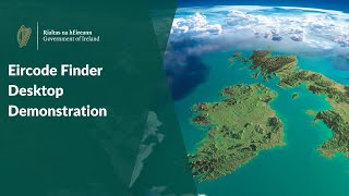 Eircode Finder Desktop Demonstration [upl. by Thain]