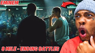 8 Mile  Ending Battles Schuyler Reacts [upl. by Yoral594]