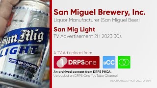 San Mig Light TV Ad 2H 2023 30s Philippines Online Version CCST [upl. by Emelita]