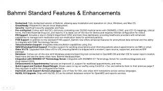 Bahmni Standard 100 Release Overview [upl. by Drusy437]