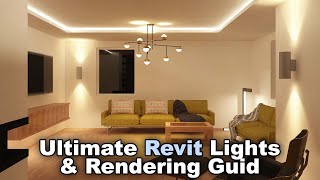 Interior Lighting in Revit Tutorial [upl. by Ahsekin]