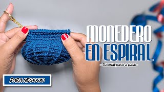 MONEDEROS TEJIDOS A CROCHET CON CIERRE 👛 [upl. by Ardnayek]