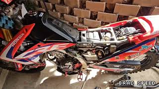 CRF250L Side Stand Switch Delete  Deactivate [upl. by Lilithe860]