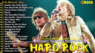 100 Hard Rock Music Greatest Hits 80s 90s ⚜ Metallica Nirvana Guns N Roses Helloween Bon Jovi [upl. by Delastre531]