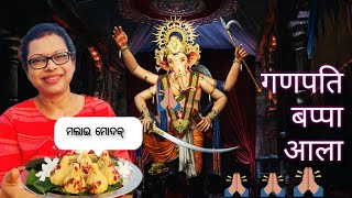 ଗଣେଶ ଚତୁର୍ଥୀ ରେ କଣ କରିଲି Special  odia food odiafoodtuber [upl. by Llekcm]