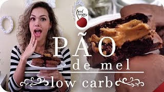 PÃO DE MEL LOW CARB  Sem lactose COOK [upl. by Anelas179]