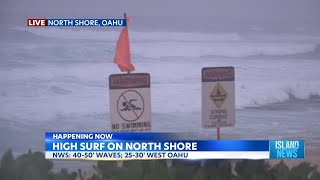 Massive surf expected to hit Hawaii on Thursday [upl. by Barbour425]