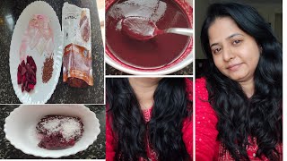 DIY for Hair GrowthBeetroot Hair MaskHair Pack for Thick amp Shiny hairHealthy Hair [upl. by Theona]