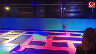 Au Trampoline Park de Mondeville les gymnastes caennaises font le spectacle [upl. by Krum]