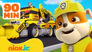 PAW Patrol Rubbles Best Season 2 Rescues w Chase amp Skye  90 Minute Compilation  Rubble amp Crew [upl. by Naira]